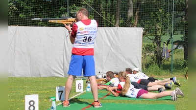 Eine sichere Hand beim Schießen ist wichtig.  (Foto:  Schützengilde)