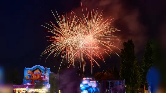 Big Bang zum Finale: Der Viehmarkt 2023 endete mit einem grossen Brilliantfeuerwerk. (Foto: Stefan Bönning)