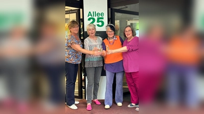V.l.: Wiebke de Jong Posthumus, Gudrun Bergstein-Buchholz, Sabine Diedrich und Monika Schneider. (Foto: privat)