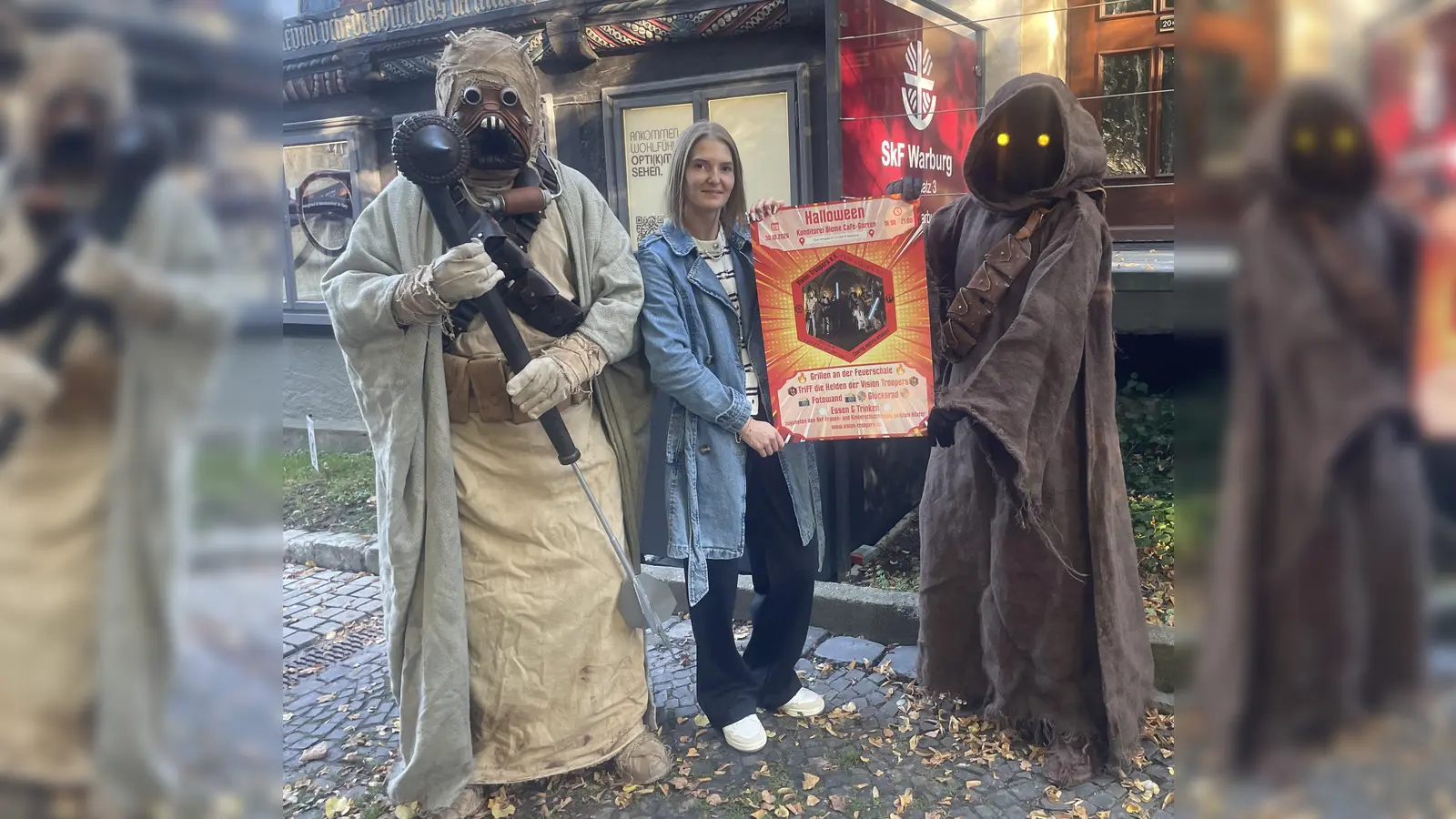 Eine weit, weit entfernte Galaxis zu Halloween ganz nah erleben: Die Vision Troopers machen es möglich. (Foto: privat)