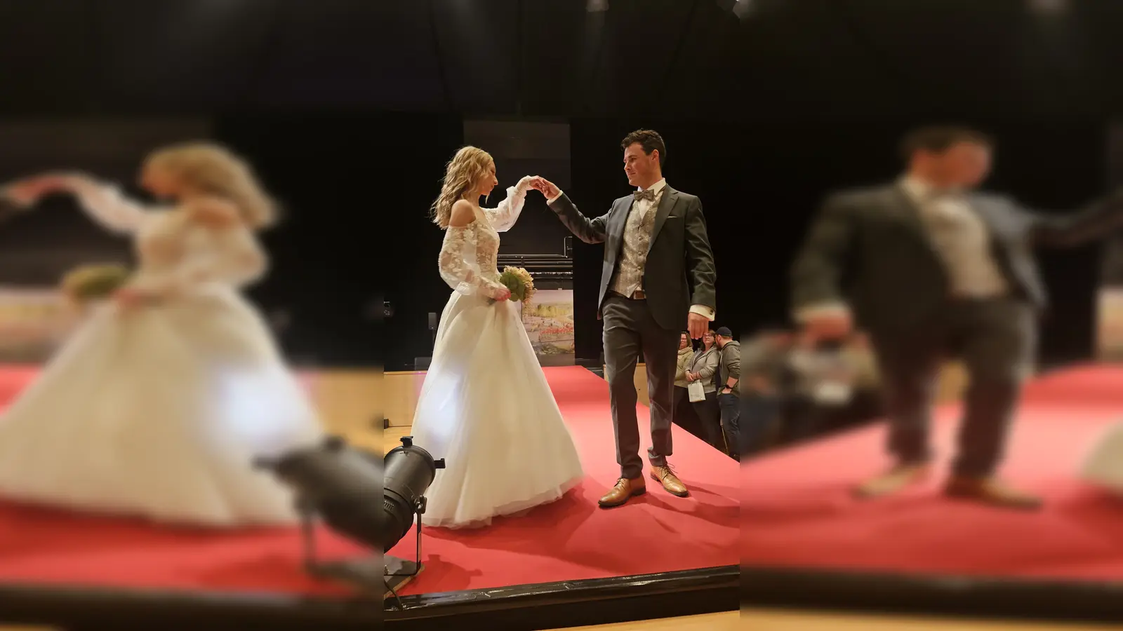 Auf dem Laufsteg wurden die aktuellen Hochzeitskollektionen präsentiert. (Foto: privat)