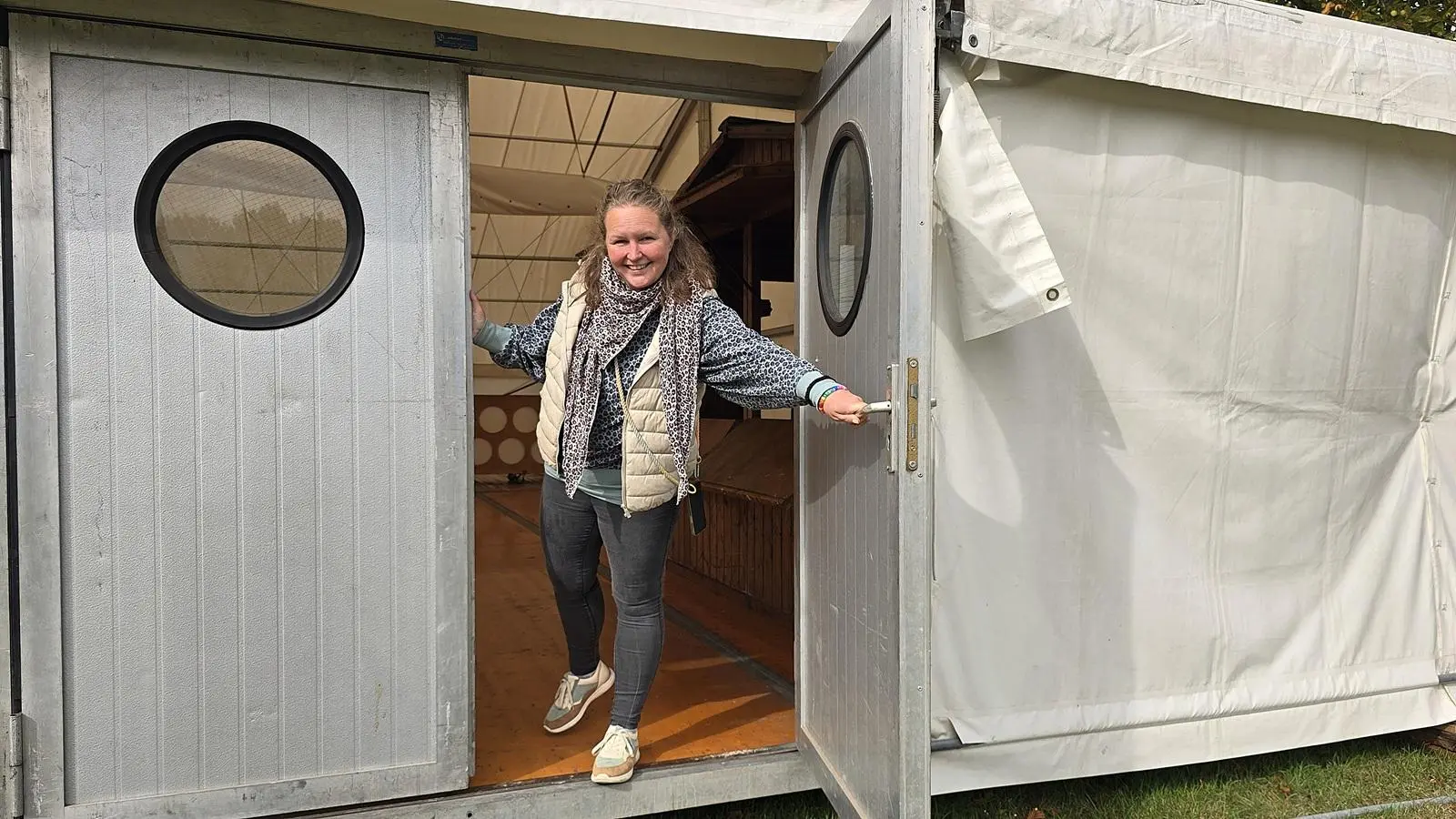 Kristina Imhoff (vom Organisationsteam Oktoberwoche) freut sich auf viele Besucherinnen und Besucher.<br> (Foto: privat)