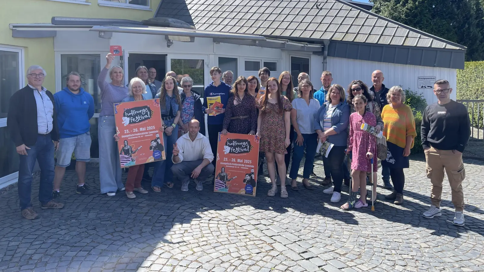 Mitarbeiterinnen und Mitarbeiter vom Hoffnungsfestival. (Foto: EFG Holzminden)
