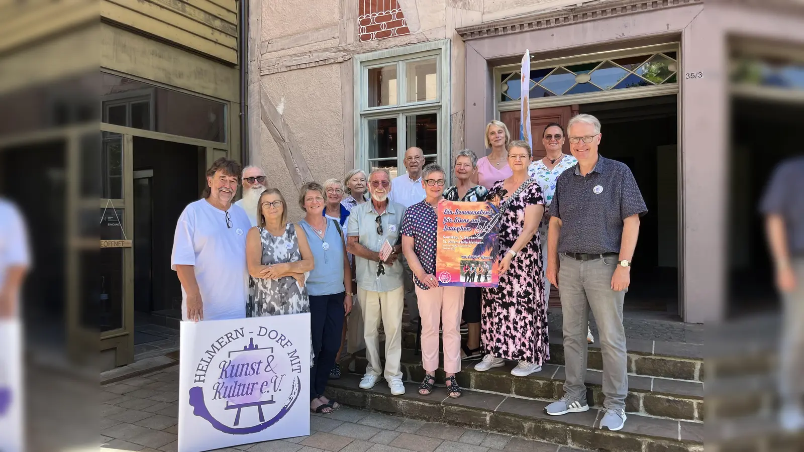 Auf Tour (v.l.): Thomas Glinz, Werner Überdick, Dagmar Glinz, Sandra Gockeln, Mechthild Reiffer, Elisabeth Meyer, Karl-Heinz bussian, Peter Schliffke, Friederike Plümpe, Maria Brakhane, Gerlinde von Westphalen, Maria Georg, Ulrike Risse-Überdick und Matthias Gockeln.  (Foto: privat)