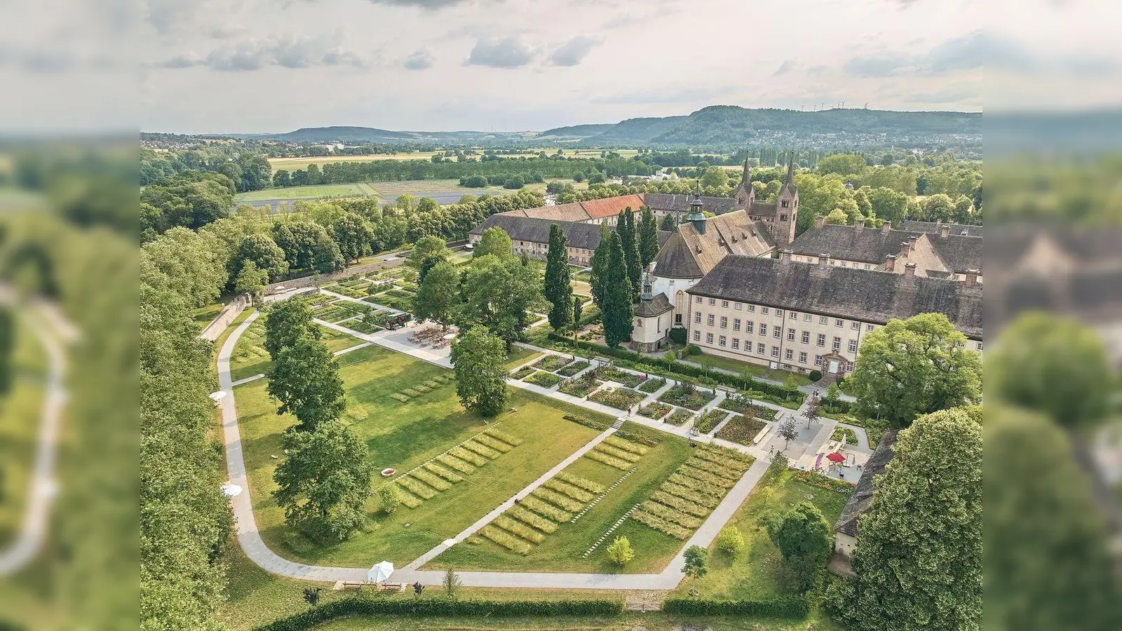Blick auf den Remtergarten. (Foto: Roman Thomas)