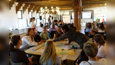 Rund 60 junge Menschen haben ihre Ideen und Anregungen zu den Themen Mobilität, Treffpunkte sowie Schule und Ausbildung eingebracht. (Foto: Deutsche Gesellschaft e.V.)