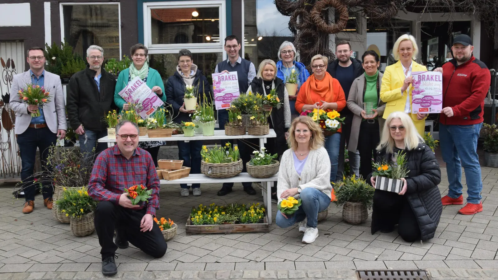 Die Akteure des Werberings freuen sich auf farbenfrohe Schaufenster und ein ebenso buntes Programm. (Foto: Marc Otto)