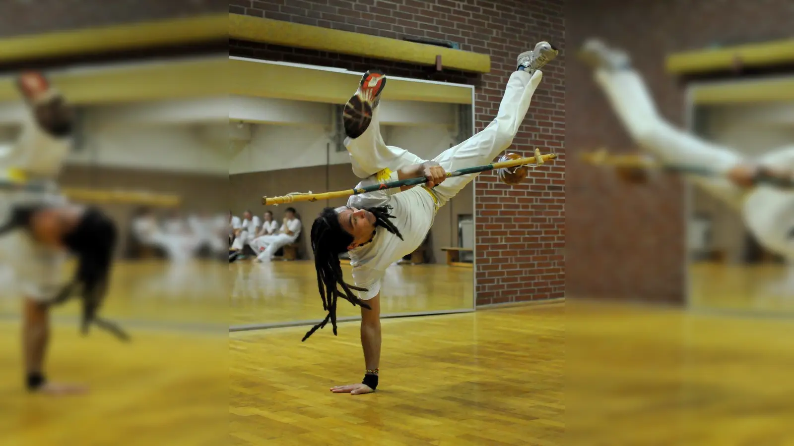 Anderson da Silva Dias, in Capoeira-Kreisen bekannt als Capoeira-Meister Lagartixa. (Foto: privat)