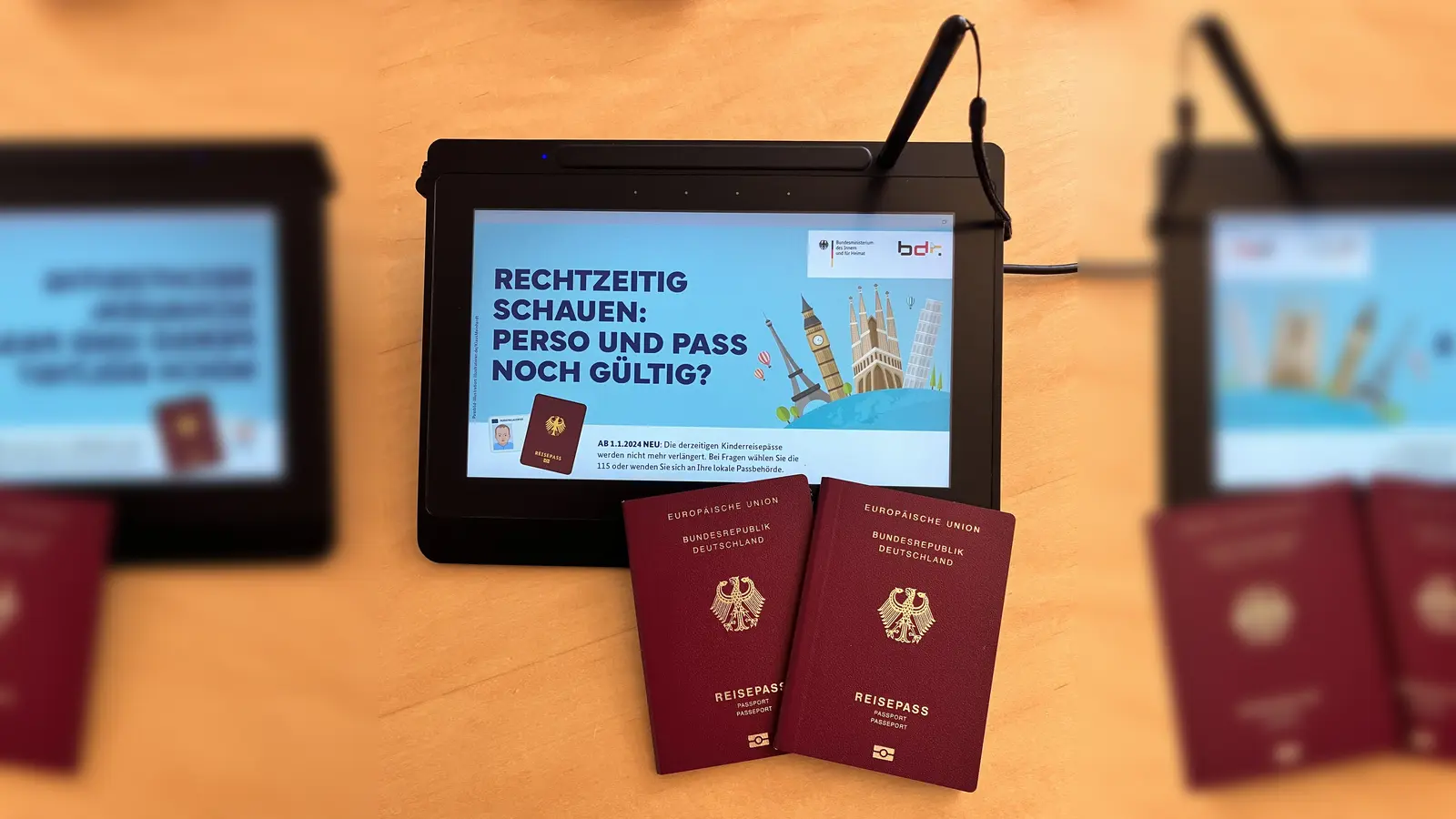 Reisedokumente und deren Gültigkeit sollten rechtzeitig überprüft werden. (Foto: Stadt Höxter)