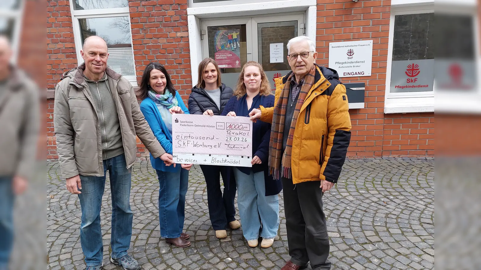 V.l.: Frank Plückebaum, Uta Heilemann Kleine, Marina Seipel, Jennifer Williams und Johannes Fähnrich. (Foto: privat)