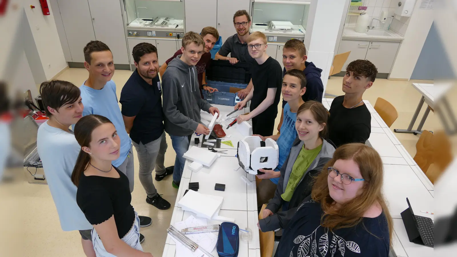 Bis an die Grenzen der Erde versuchte die Projektgruppe „Stratoflight“ vorzudringen. (Foto: privat)