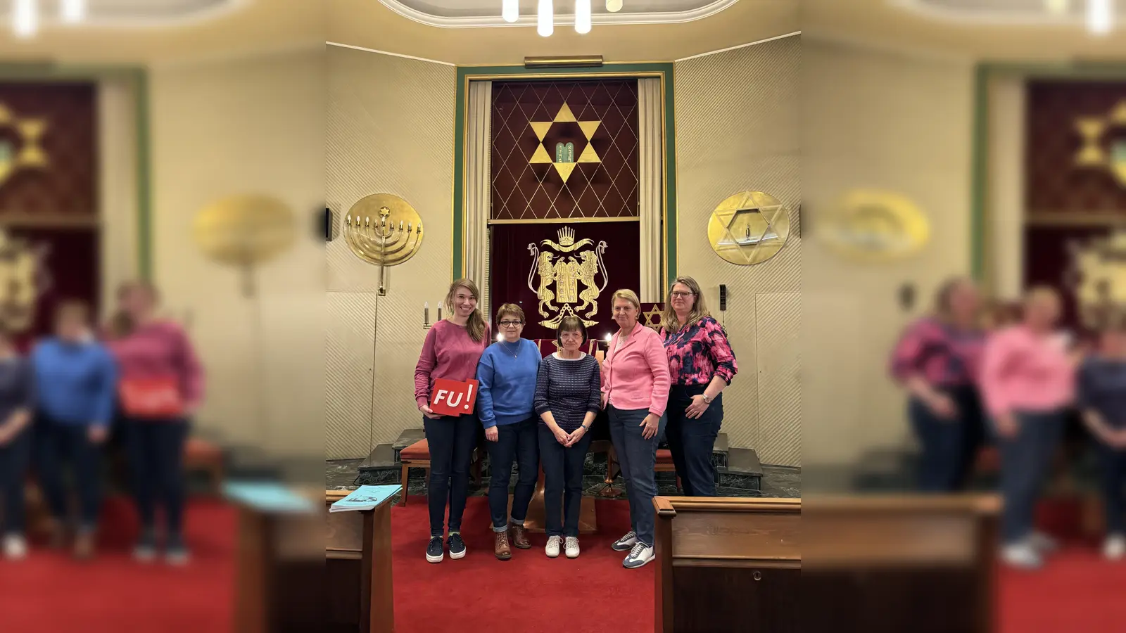 In der Synagoge von Paderborn. (Foto: privat)