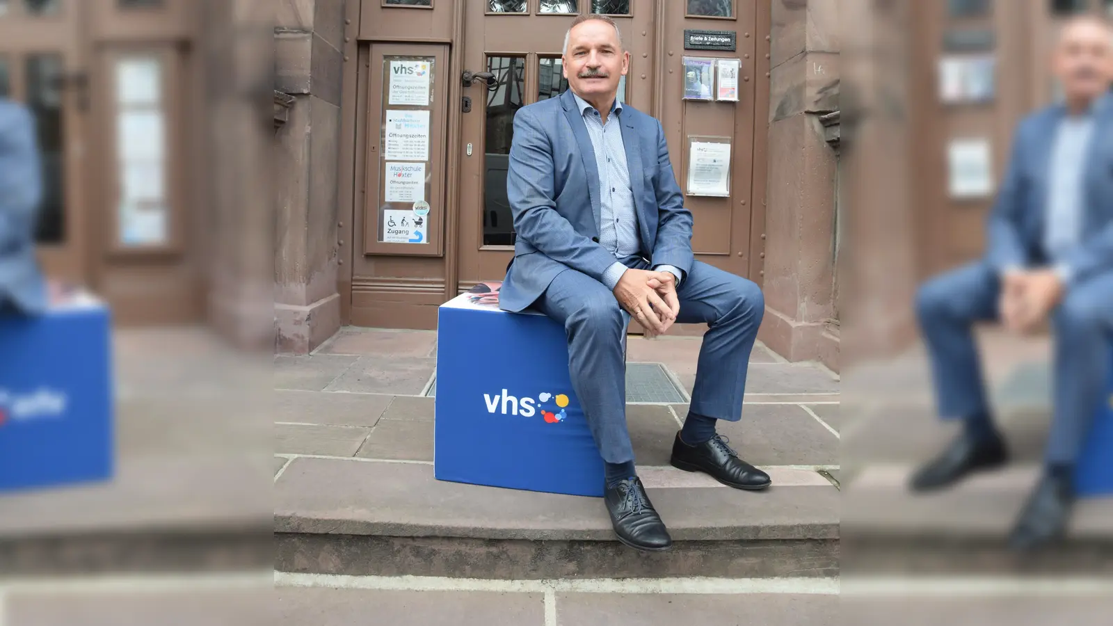 Rainer Schwiete fand in der VHS seinen Traumberuf - und geht zufrieden in den Ruhestand. (Foto: Marc Otto)