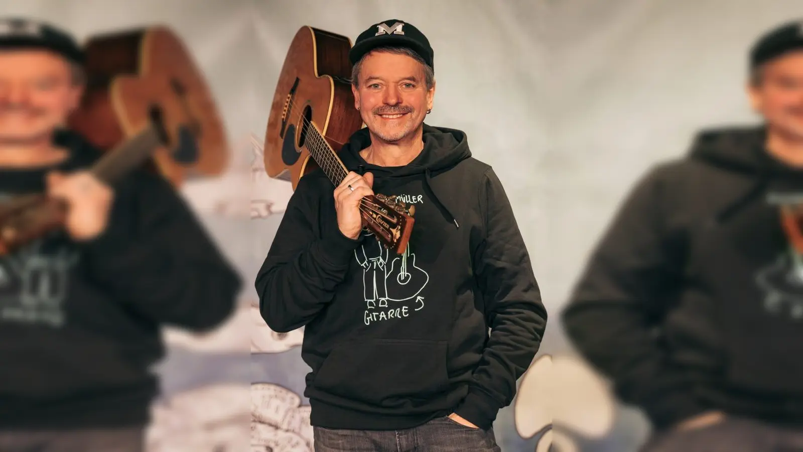 Herr Müller und seine Gitarre. (Foto: privat)