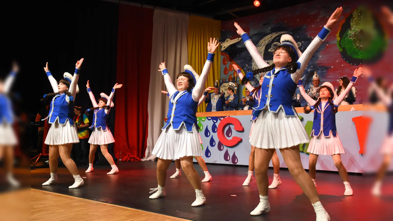 Impression von der Prunksitzung 2023 (Foto: Peter Vössing)