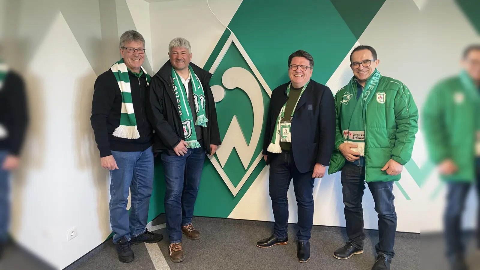 (v.l.) Andreas Güttler, Christian Reiser, Dr. Hubertus Hess-Grunewald und Lars Obermann. (Foto: privat)
