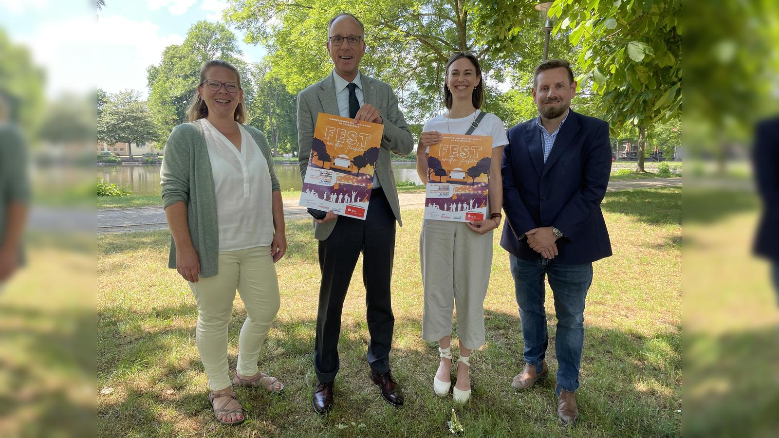 Festivalgelände mit besonderem Flair Fest an den Teichen in Holzminden