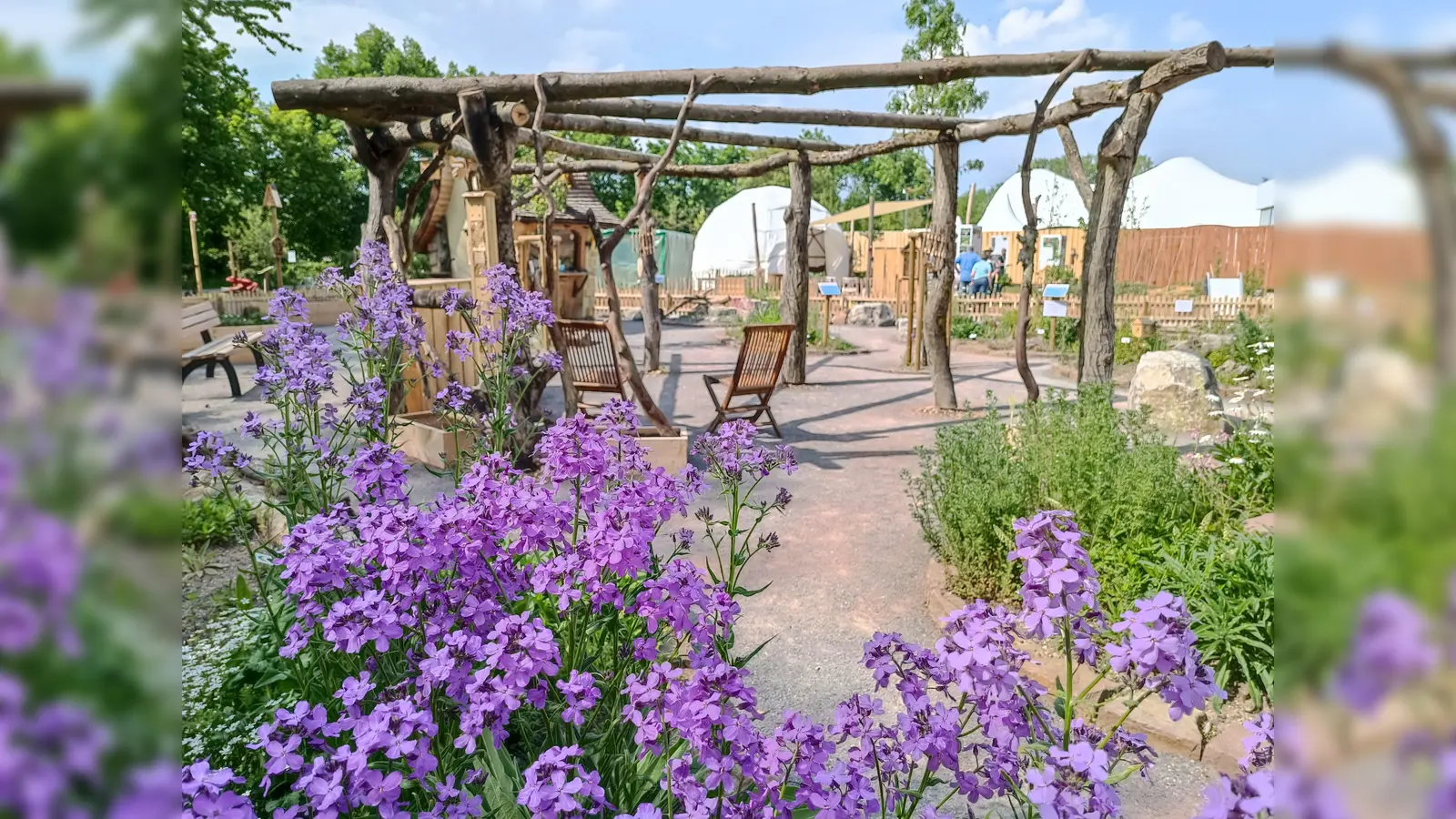 Das Naturgartenforum. (Foto: Huxarium Gartenpark Höxter)