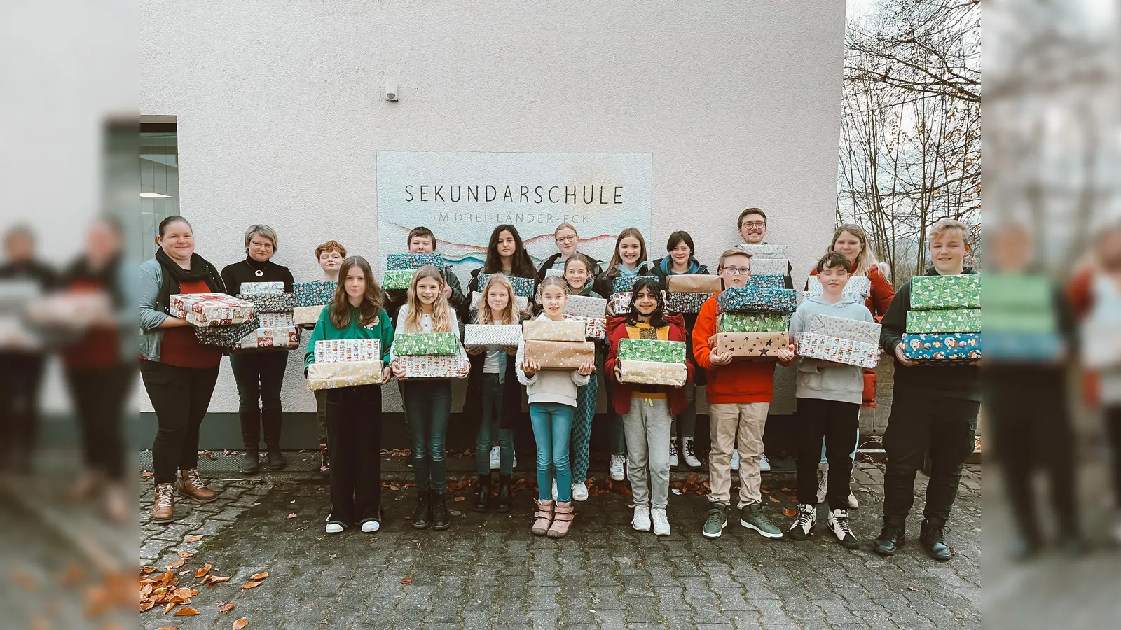 Die Sekundarschule freut sich, Teil der Aktion zu sein.  (Foto: privat)