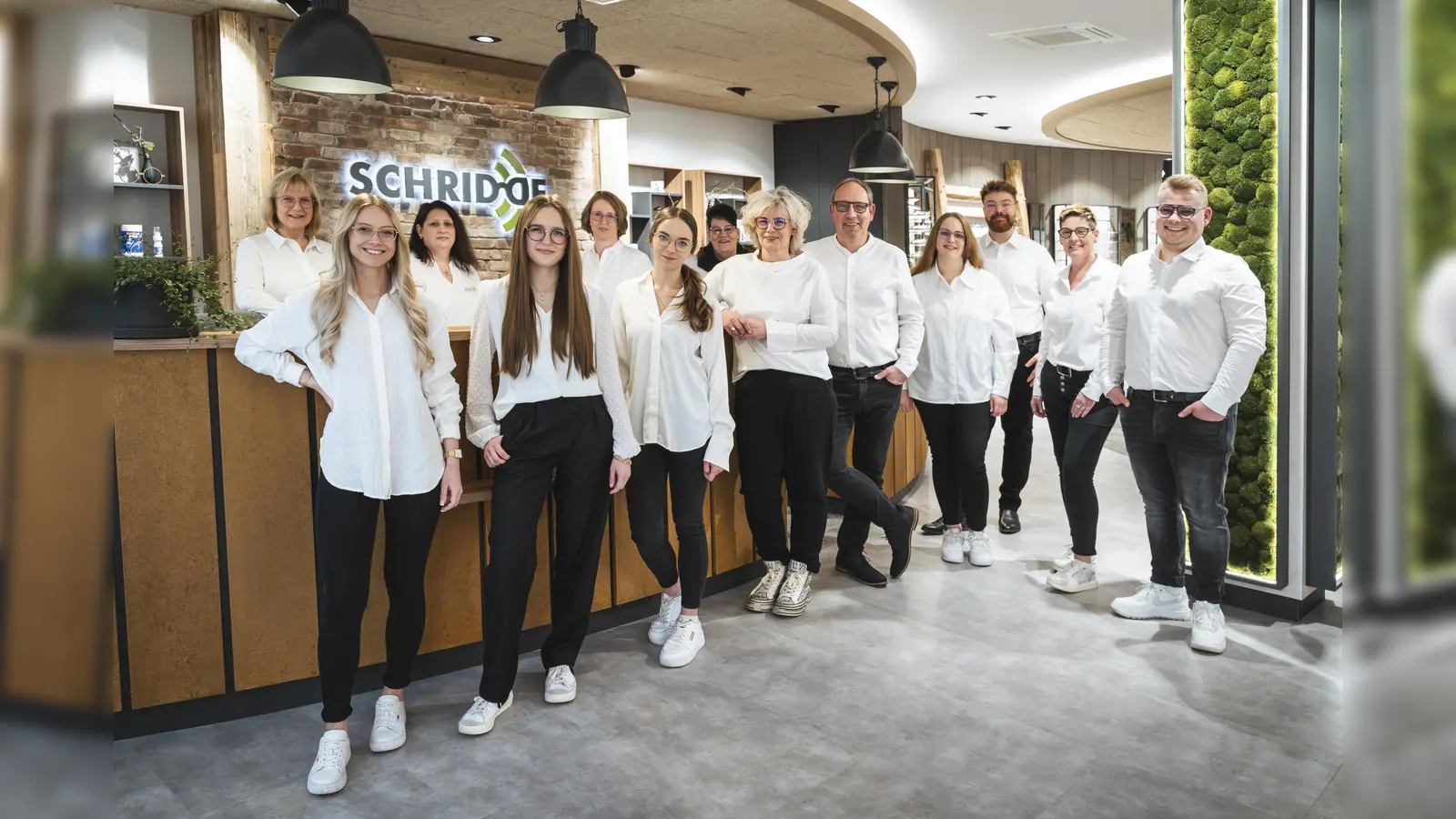 Das Team der Seh &amp; Hörbar Schridde. (Foto: privat)