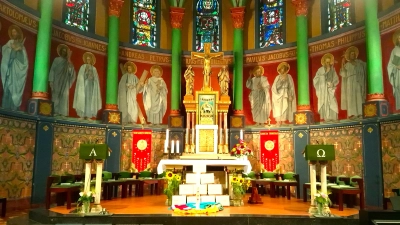 Eindrucksvolle Schulkirche. (Foto: Doris Dietrich)