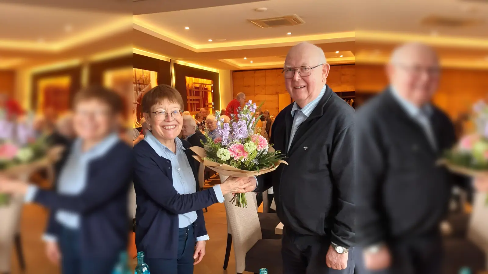 Werner Scheele und Sabine Leutiger-Vogel. (Foto: privat)