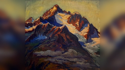 Gemälde von MIeze Klaas (Foto: Ariane Zuber)