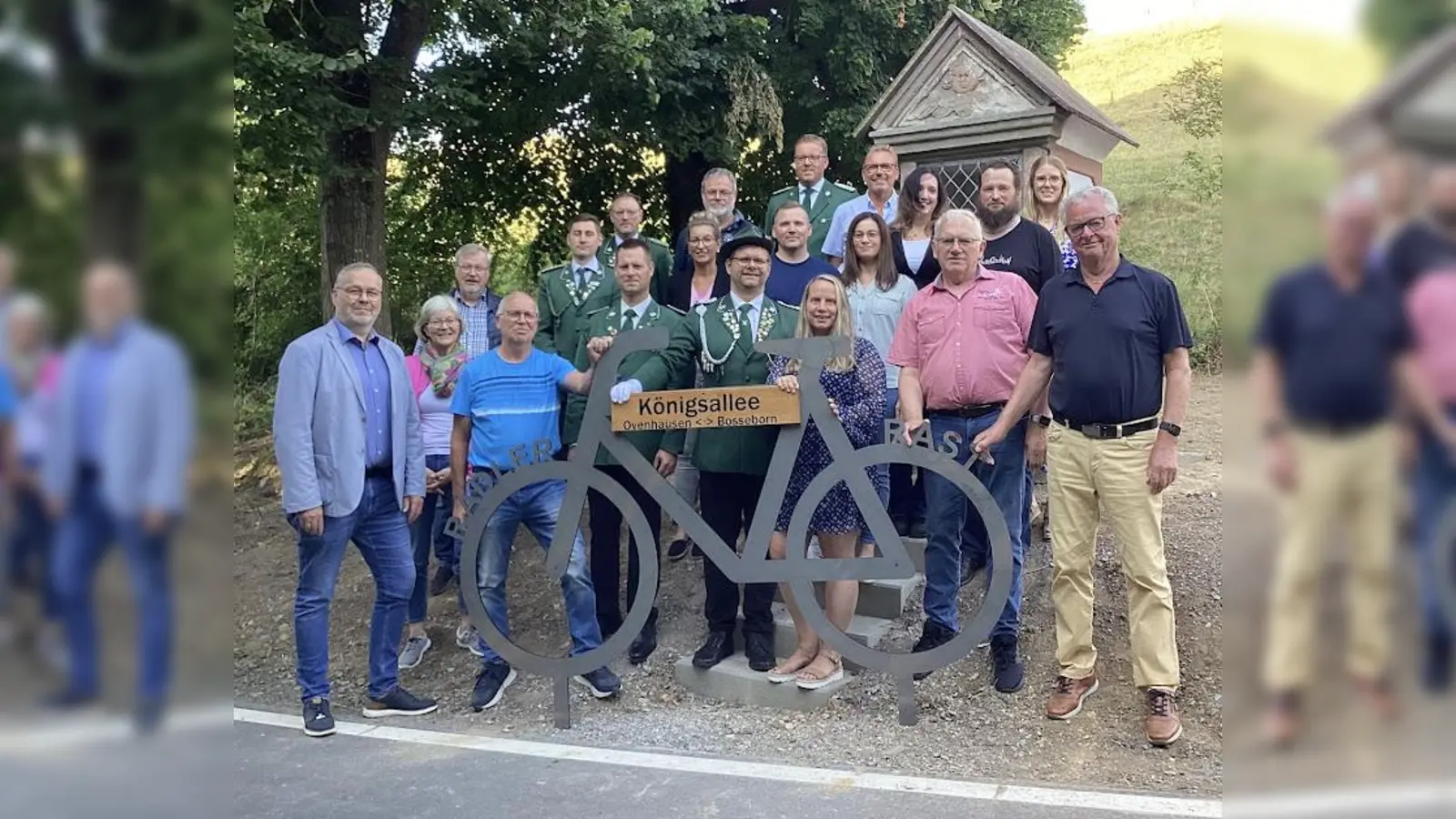 V.l.: Bruno Kieneke, Helga Winkelhahn, Klaus Winkelhahn, Hubert Drüke, Malte Schulz, Klaus Winkelhahn, Sebastian Werpup, Katja Kieneke, Thomas Kieneke, Thomas Hesse, Dennis Wohlert, Thorsten Ludwig, Sylvia Hesse, Michaela Wohlert, Olaf Millgram, Andrea Klocke, Josef Hesse Christoph Klocke, Katharina Hesse und Günther Ludwig. (Foto: privat)