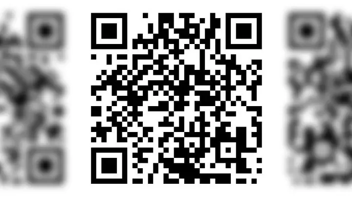 QR-Code zur Teilnahme an der Bevölkerungsbefragung. (Screenshot: HAWK)