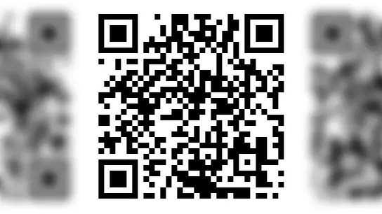 QR-Code zur Teilnahme an der Bevölkerungsbefragung. (Screenshot: HAWK)
