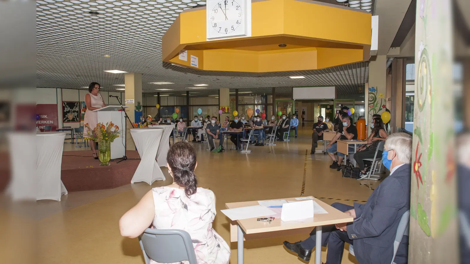 Abschlussfeier in der Oberschule Bodenwerder. (Foto: Foto: Hartmut Bartsch)