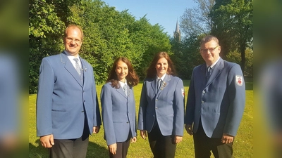 Der neue geschäftsführende Vorstand: (v.l.) Stefan Schauf, Kathrin Block, Steffi Schwickert und Udo Beller. (Foto: privat)