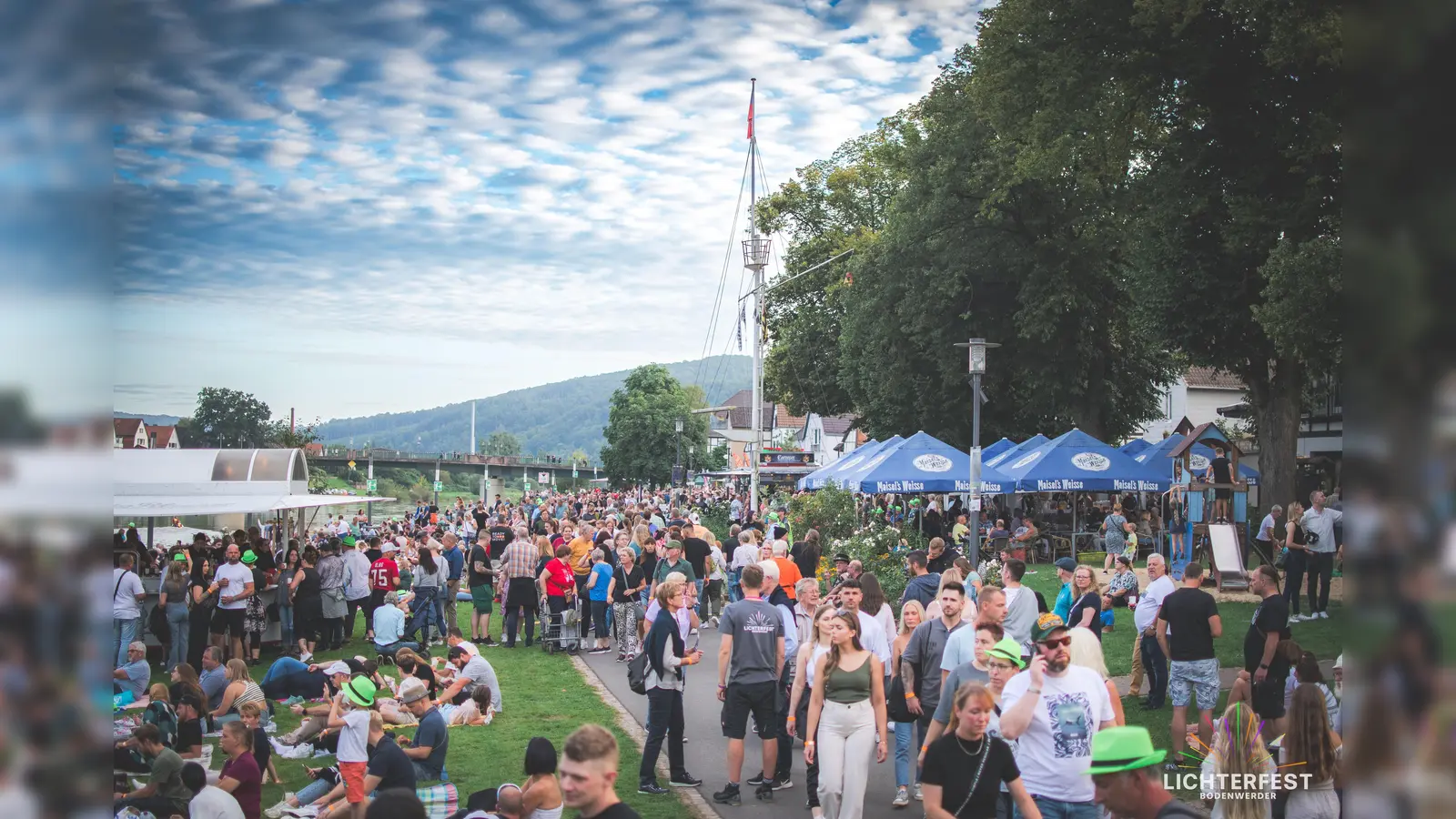 Ein Blick auf das letztjährige Lichterfest. (Foto: Lichterfest Bodenwerder)