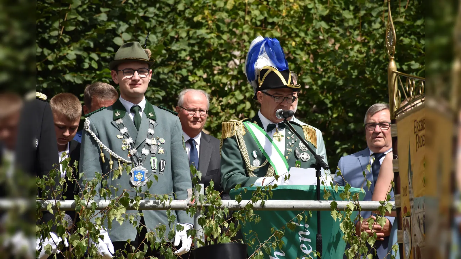 Eindrücke vom Bezirksschützenfest in Dalhausen (Foto: Barbara Siebrecht)