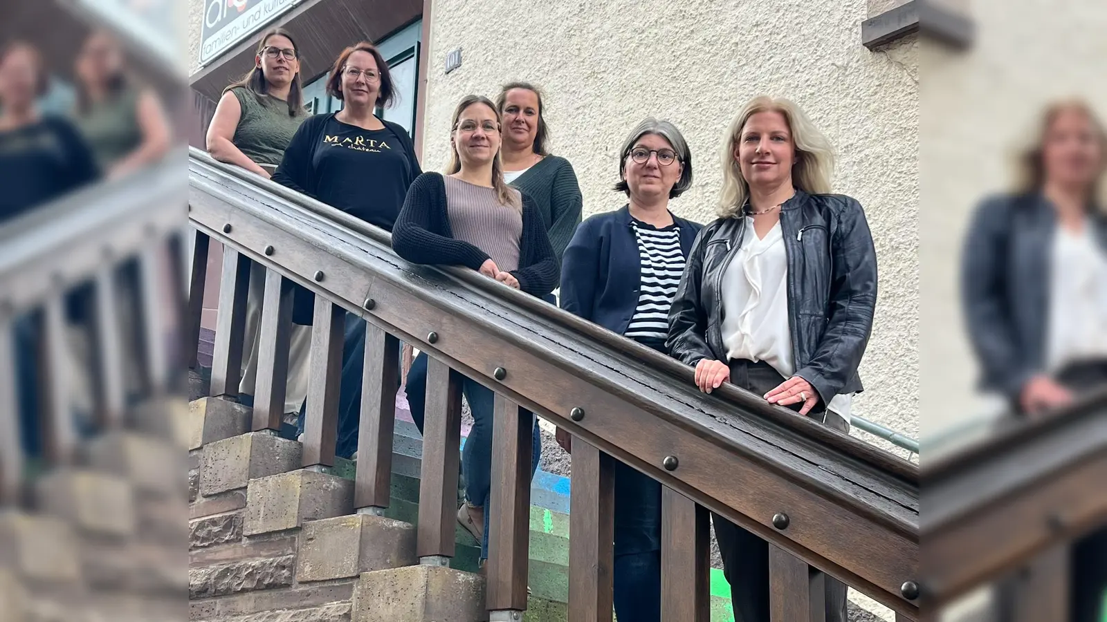 Das Netzwerk „Frauen. Perspektiven. Zukunft“ (v.l.): Elke Heyner (BCA Jobcenter Hol), Sonja Drollinger (GB Stadt Hol), Carina Stegemann (GB Landkreis Holzminden), Melanie Hannachi (Wirtschaftsförderung LK Hol), Xenia Maria Merkl (Geschäftsstellenleiterin Arbeitsagentur Holzminden) und Stefanie Pöhler (KVHS LK Hol). (Foto: Netzwerk ?Frauen. Perspektiven. Zukunft?)