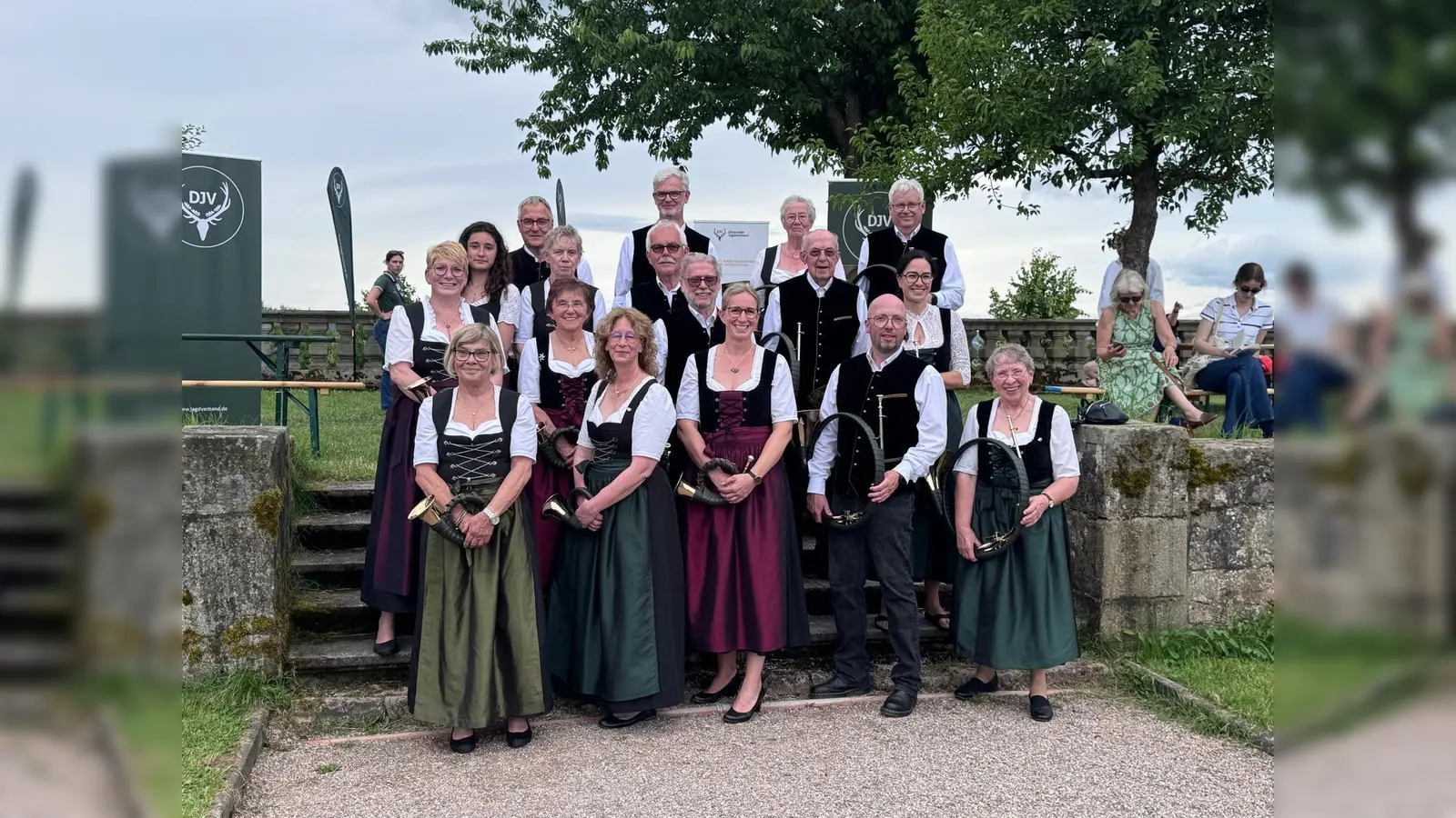 Das Bläsercorps der Jägerschaft Uslar lädt Neugierige ein. (Foto: privat)